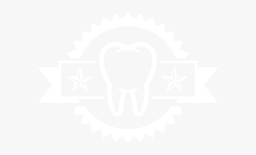 A Drawing Of A Tooth With A Ribbon And A Badge To Illustrate - Malas Juntas, HD Png Download, Free Download