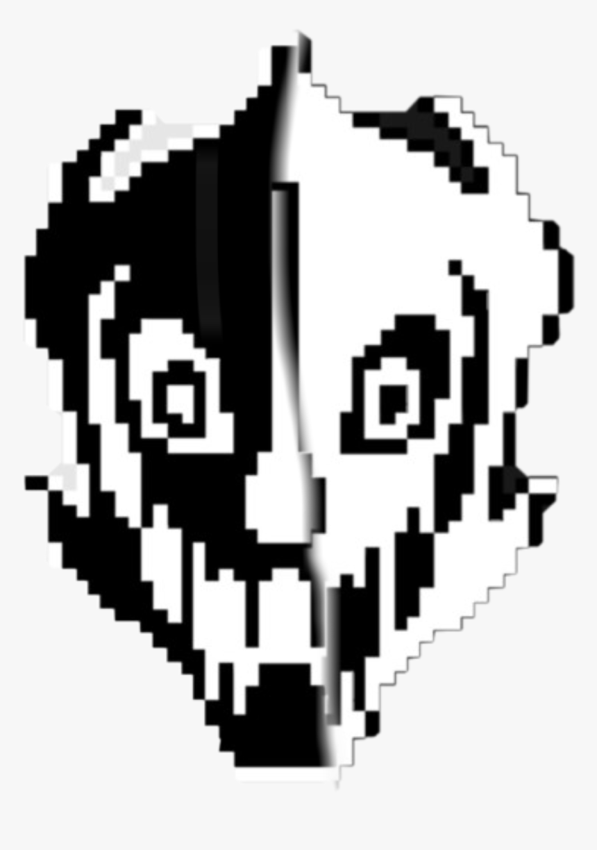 Semi Negative Gaster Blaster - Gaster Blaster Sprite Png, Transparent Png, Free Download