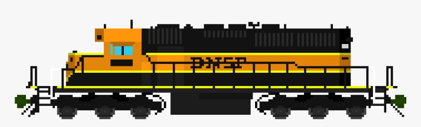 Sd40 2 Pixel Art, HD Png Download, Free Download