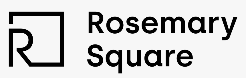 Rosemary Square Logo - Monochrome, HD Png Download, Free Download