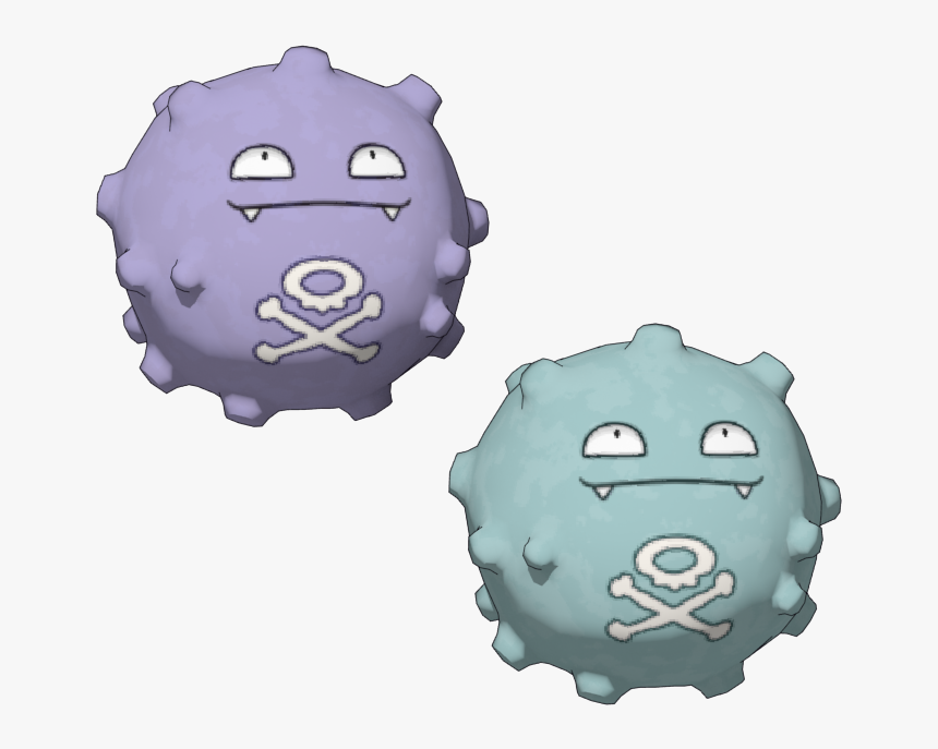 Pokemon Shiny Koffing, HD Png Download, Free Download