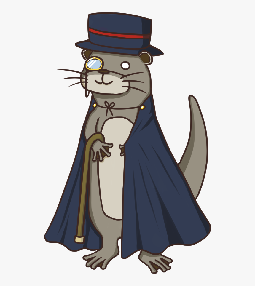 Fancy Otter, HD Png Download, Free Download