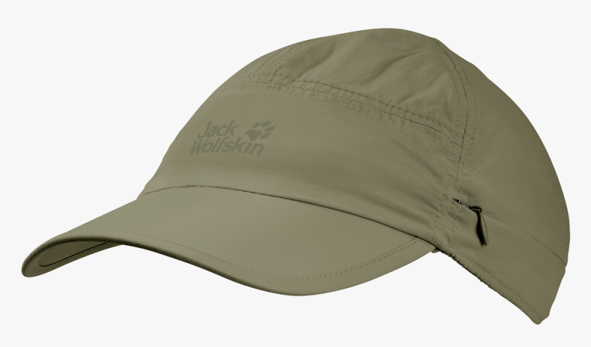 Jack Wolfskin Supplex Canyon Cap For Men In Khaki - Baseball Cap, HD Png Download, Free Download