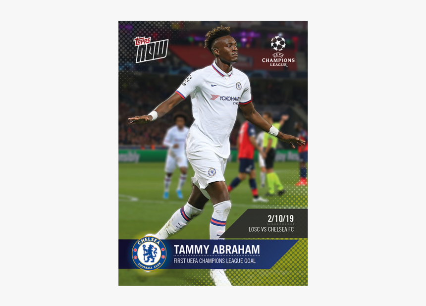 Tammy Abraham First Ucl Goal Uefa Champions League Uefa Champions League Hd Png Download Kindpng