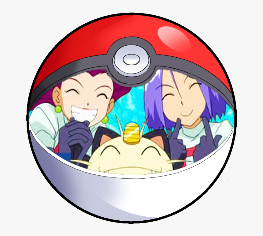 Pokemon Team Rocket Smiling, HD Png Download, Free Download