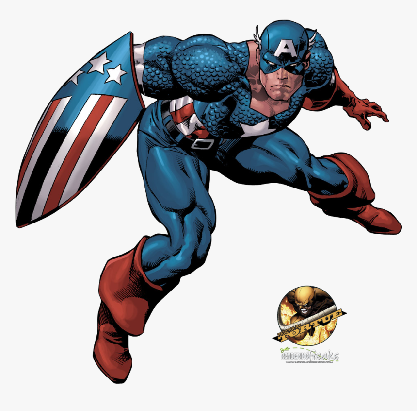 Mike Deodato Jr Captain America, HD Png Download, Free Download