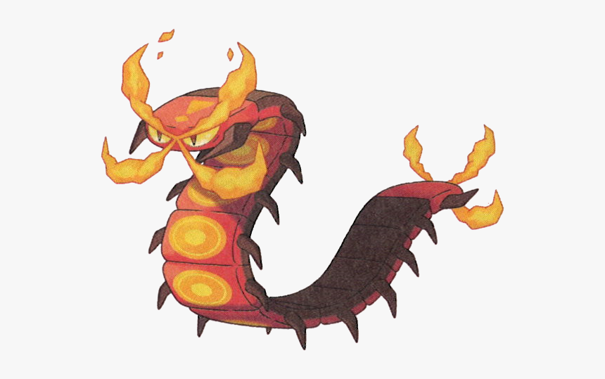 851 - Pokemon Centiskorch, HD Png Download, Free Download