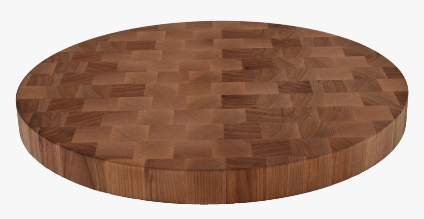 Birch End Grain Round Cutting Board - Circle, HD Png Download, Free Download