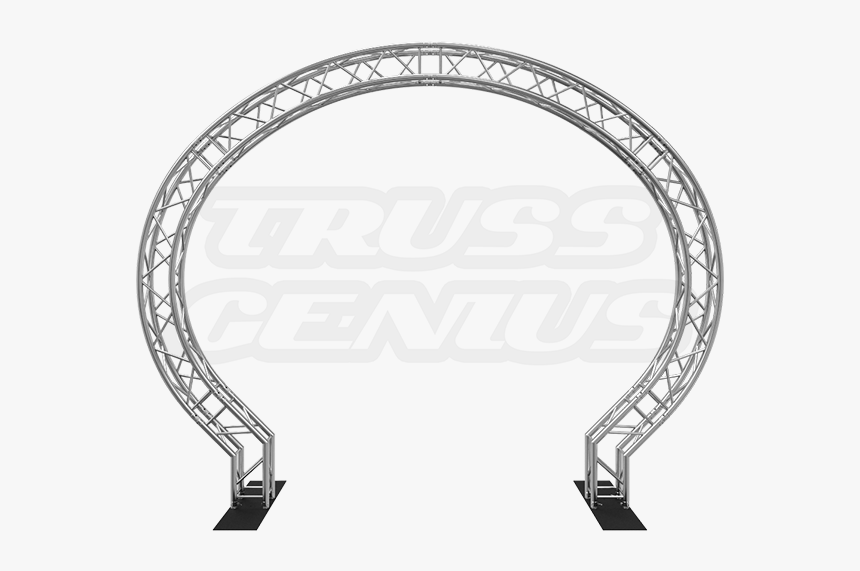 Oval Goal Post F34 Square Truss System - Truss Bridge, HD Png Download, Free Download