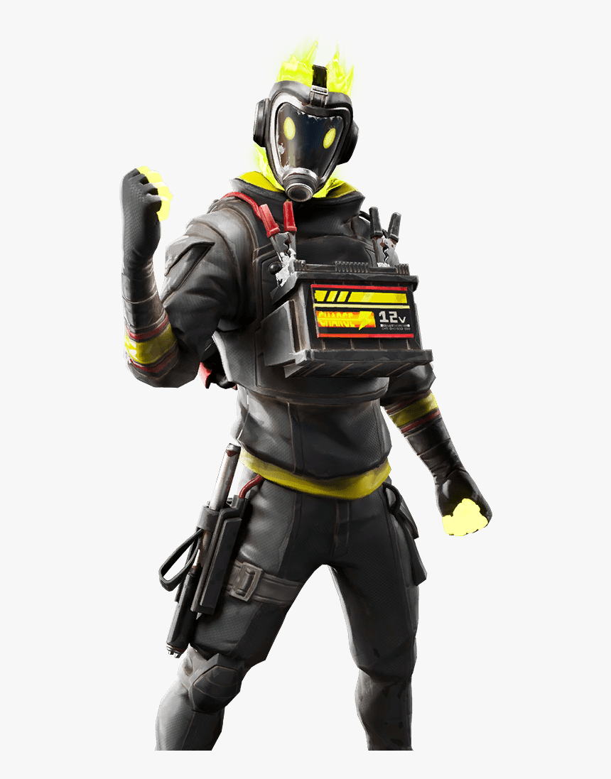 30 Leaked Skin - Hotwire Fortnite, HD Png Download, Free Download