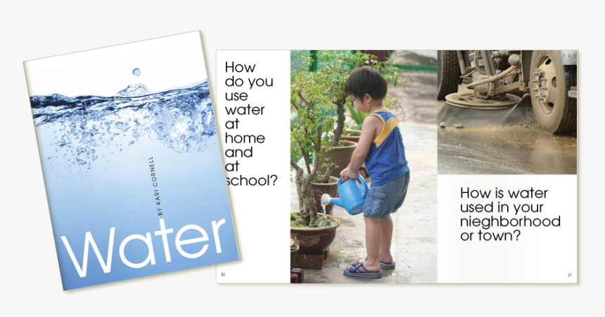 Water Brochure Design For Kaplan University - Girl, HD Png Download, Free Download