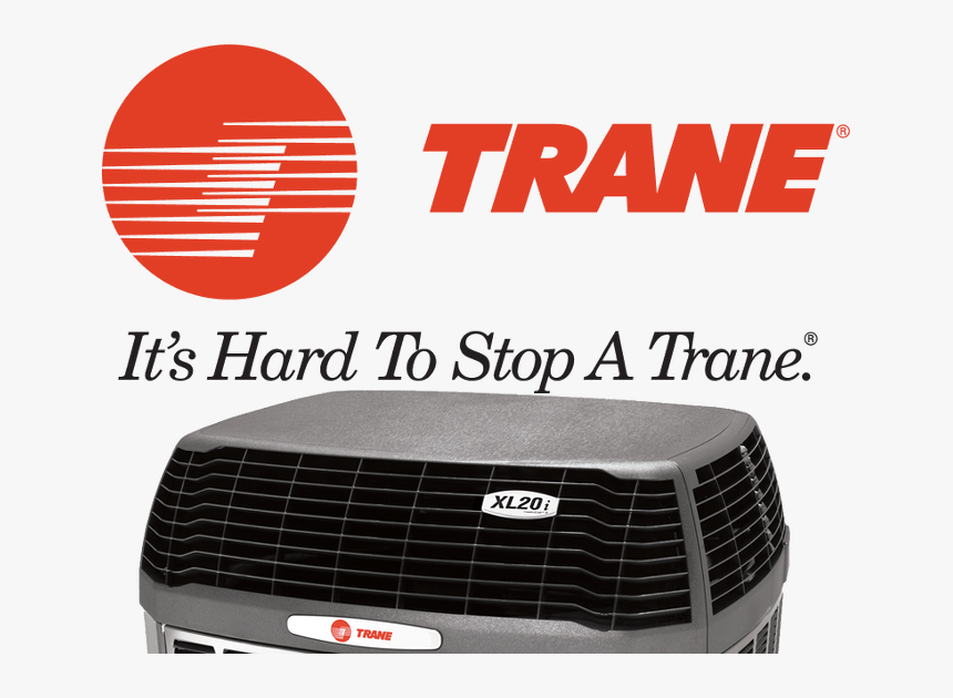 Trane Logo With Air Conditioner - Trane Air Conditioner, HD Png Download, Free Download