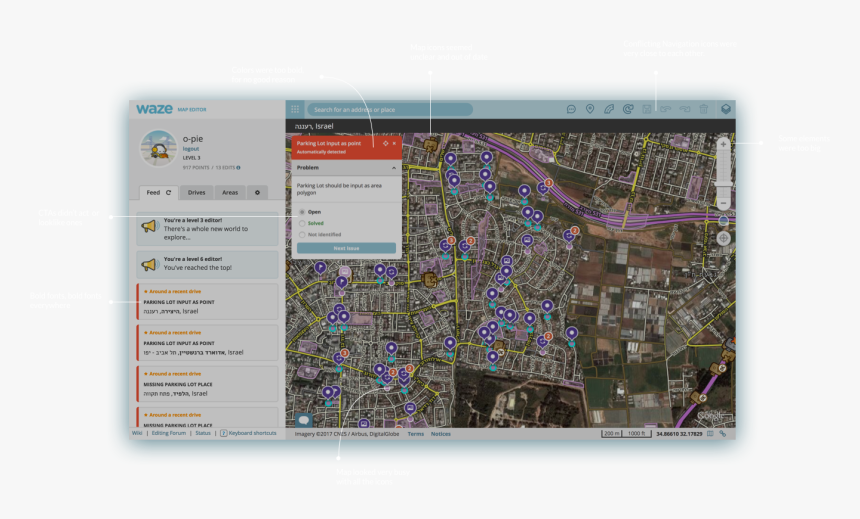 Waze Map Editor, HD Png Download, Free Download