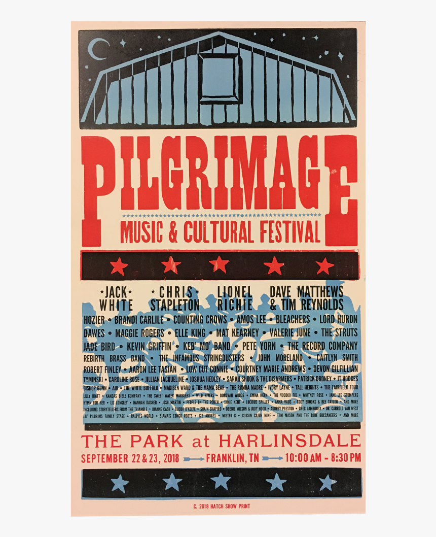 Hatch Show Print Music Festival Poster, HD Png Download, Free Download