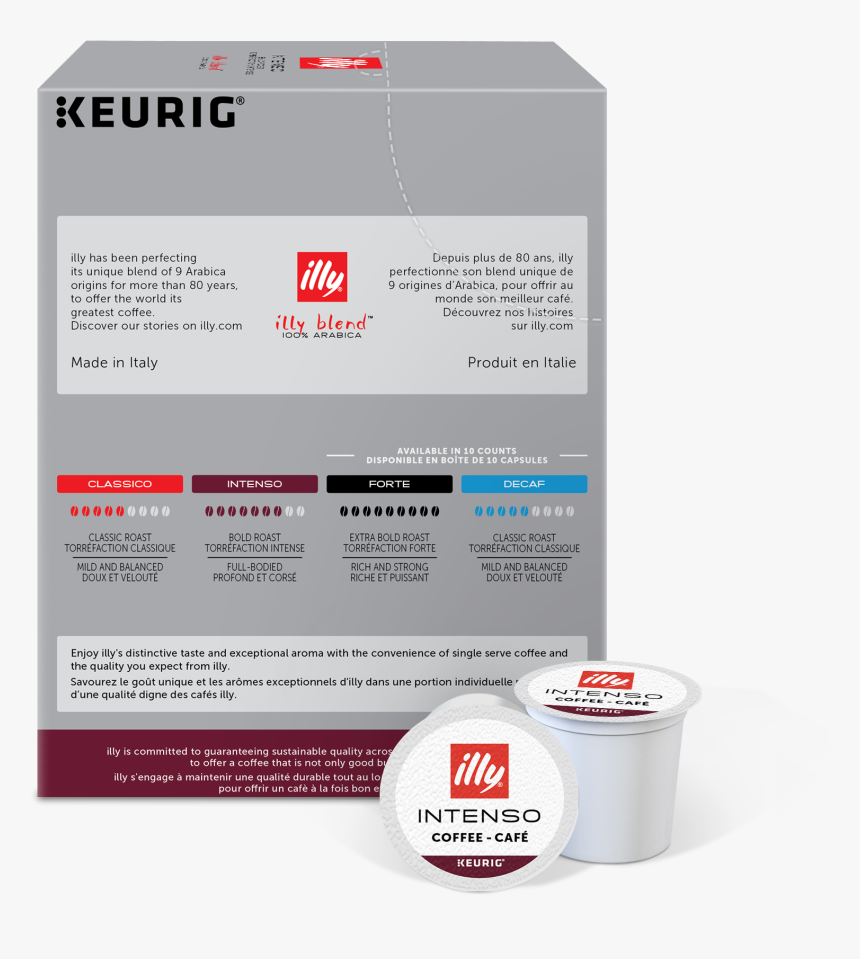 Keurig® Illy® K-cup® Pods Intenso Roast - Keurig, HD Png Download, Free Download