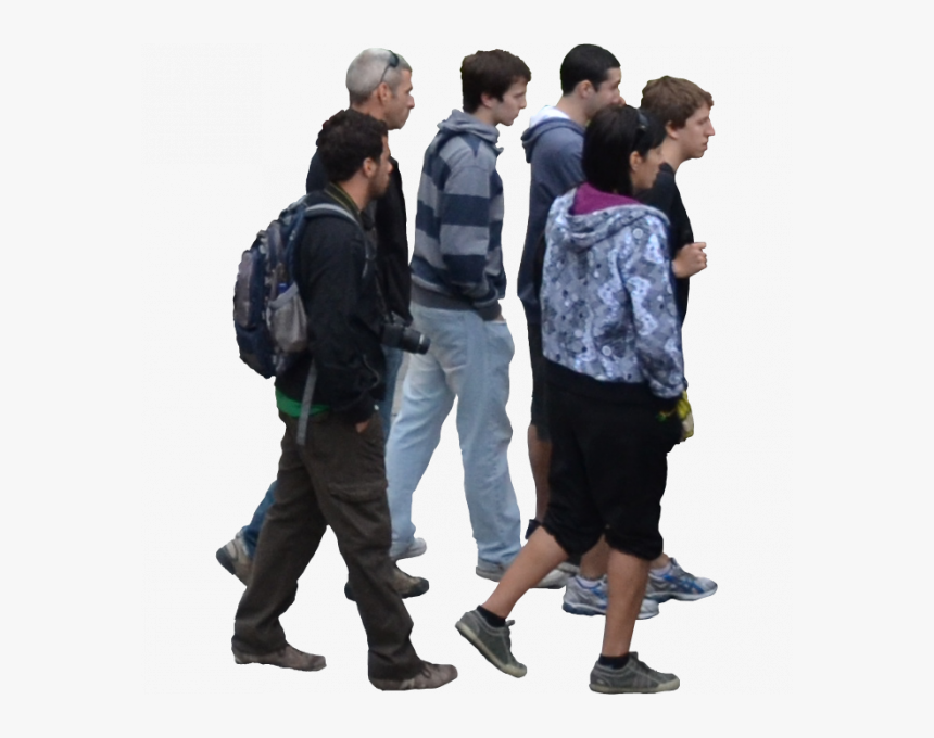 Group Of People Walking Png - Group Of People Png, Transparent Png, Free Download