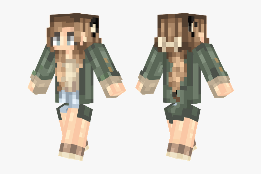 Minecraft Skin Hair, HD Png Download, Free Download