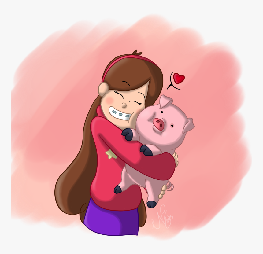 Waddles The Pig And Mabel, HD Png Download, Free Download