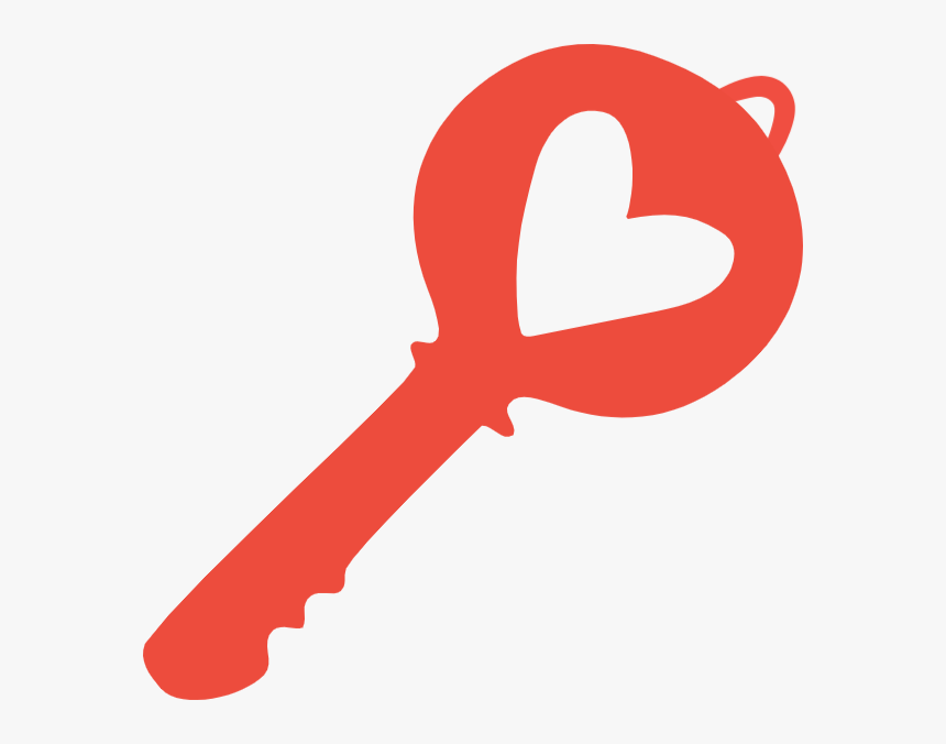 Free Online Love Key Heart Love Vector For Design Sticker, HD Png Download, Free Download