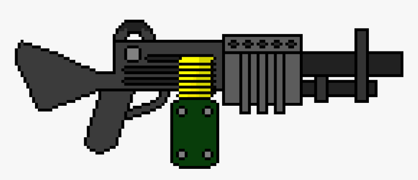 Pixel Art Gun Sprite, HD Png Download, Free Download