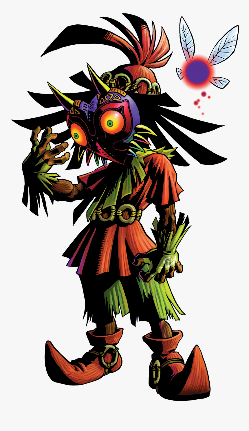 Zelda Majora"s Mask Art , Png Download - Legend Of Zelda Majora's Mask Majora, Transparent Png, Free Download