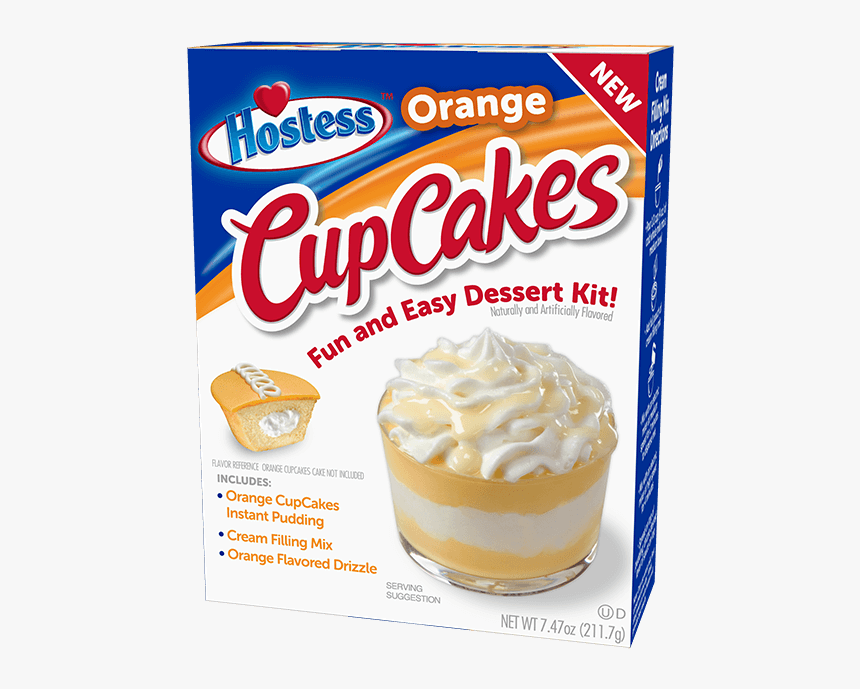 Hostess™ Orange Cupcakes Dessert Kit - Hostess, HD Png Download, Free Download