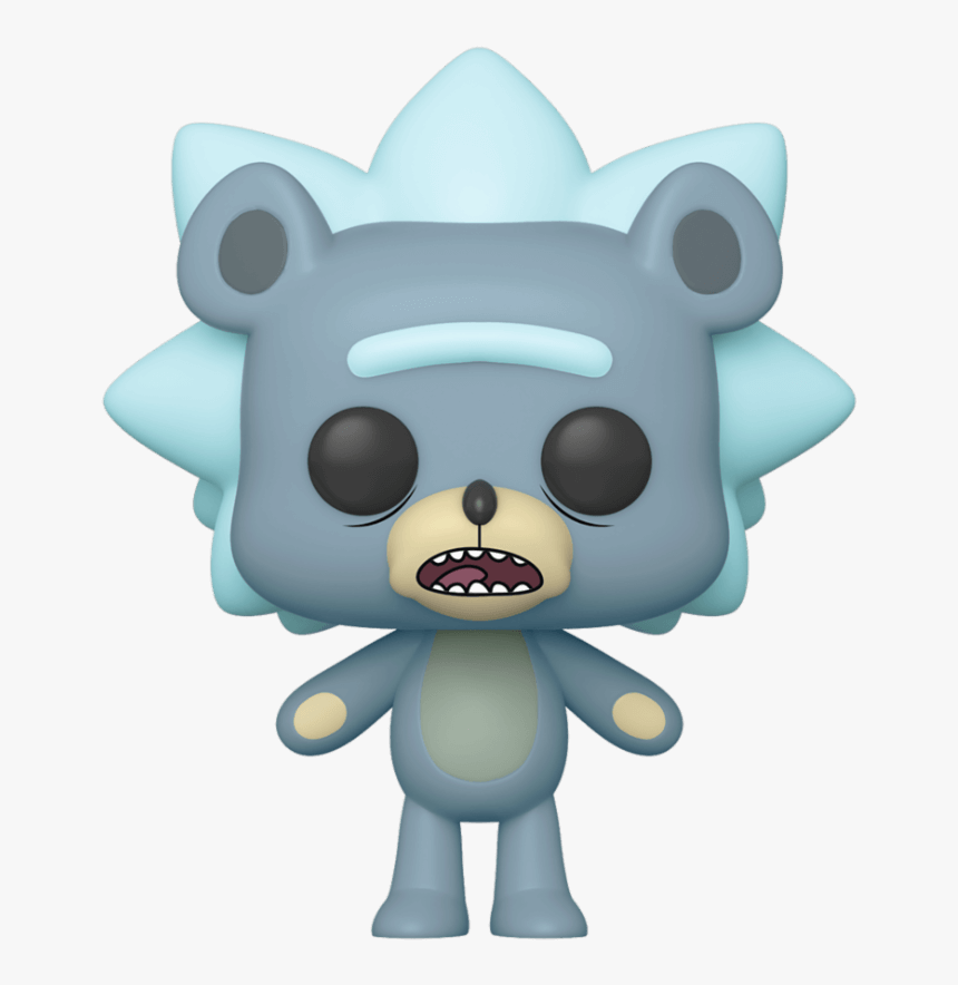 Rick & Morty Teddy Rick Pop Vinyl Figure - Teddy Rick Funko Pop, HD Png Download, Free Download