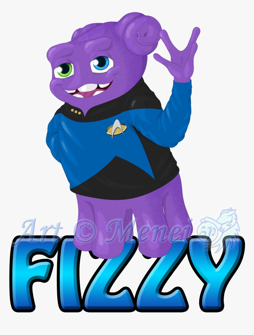 Star Trek Fizzy Badge - Cartoon, HD Png Download, Free Download
