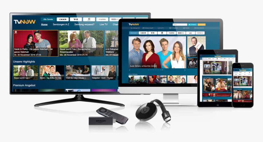 Tv Now Amazon Fire Tv Rtl - Catch Up Tv, HD Png Download, Free Download