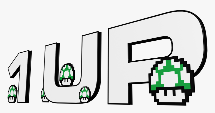 1 Up Mushroom, HD Png Download, Free Download