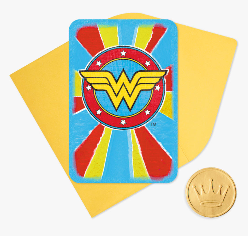 25 - Wonder Woman Mini Card, HD Png Download, Free Download