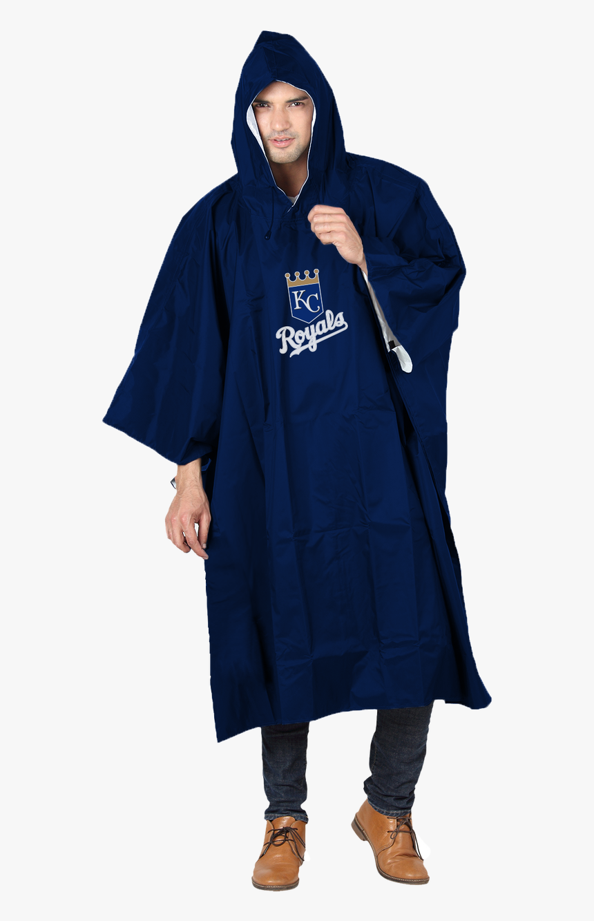 Kansas City Royals Rain Runner Poncho By Northwest - Seahawks Poncho, HD Png Download, Free Download