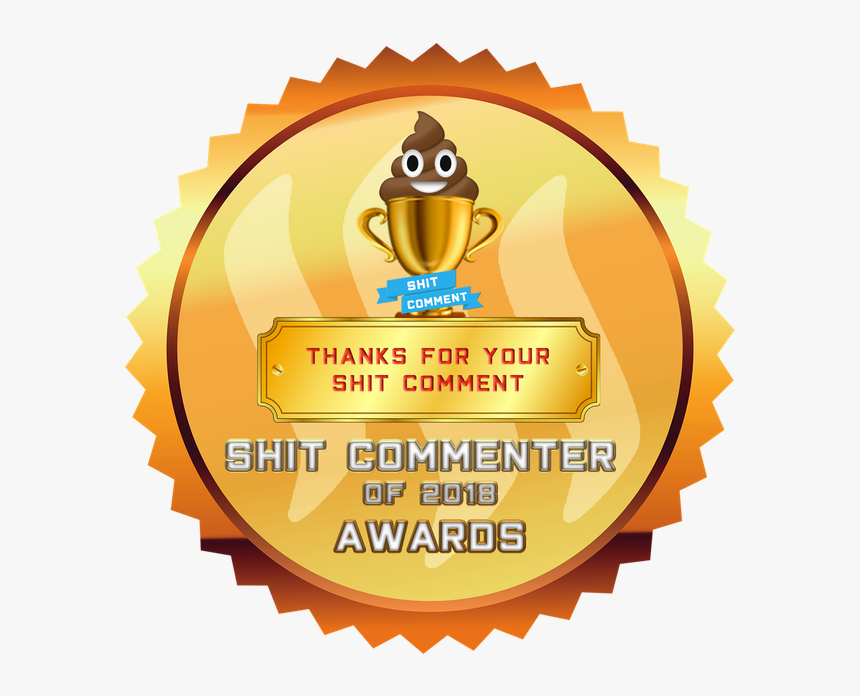 Shit Comment Award - Certificate Stamp Png, Transparent Png, Free Download