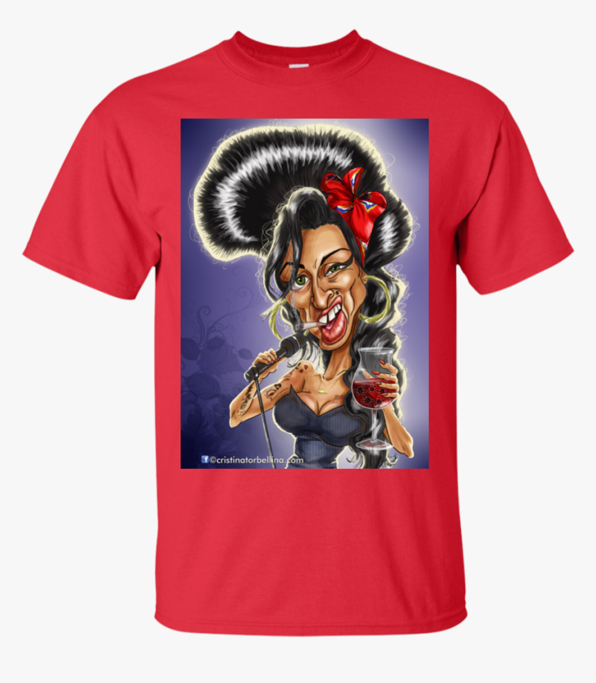 Caricatures Famous Music - Best Friend Shirt Red, HD Png Download, Free Download