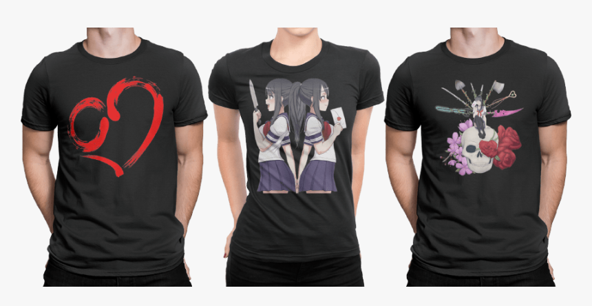 Yandere Simulator Shirt Red Love Heart, HD Png Download, Free Download