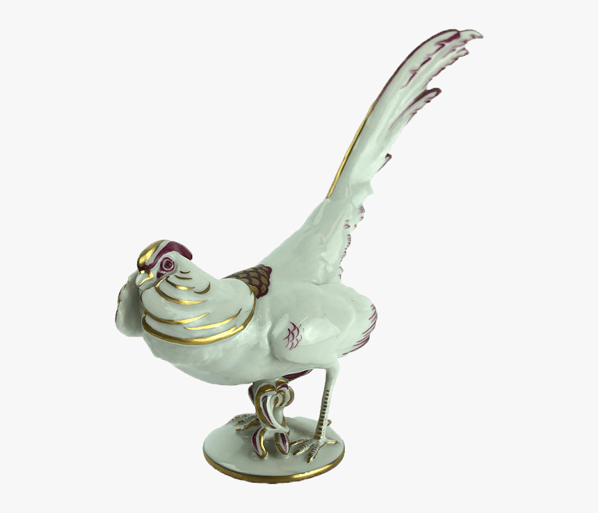 Augarten Porcelain Pheasant Figurine - Figurine, HD Png Download, Free Download