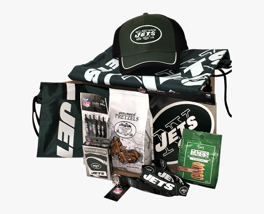 New York Jets Gift Basket - Logos And Uniforms Of The New York Jets, HD Png Download, Free Download