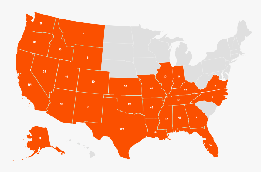 Most One Sided Presidential Elections, HD Png Download, Free Download