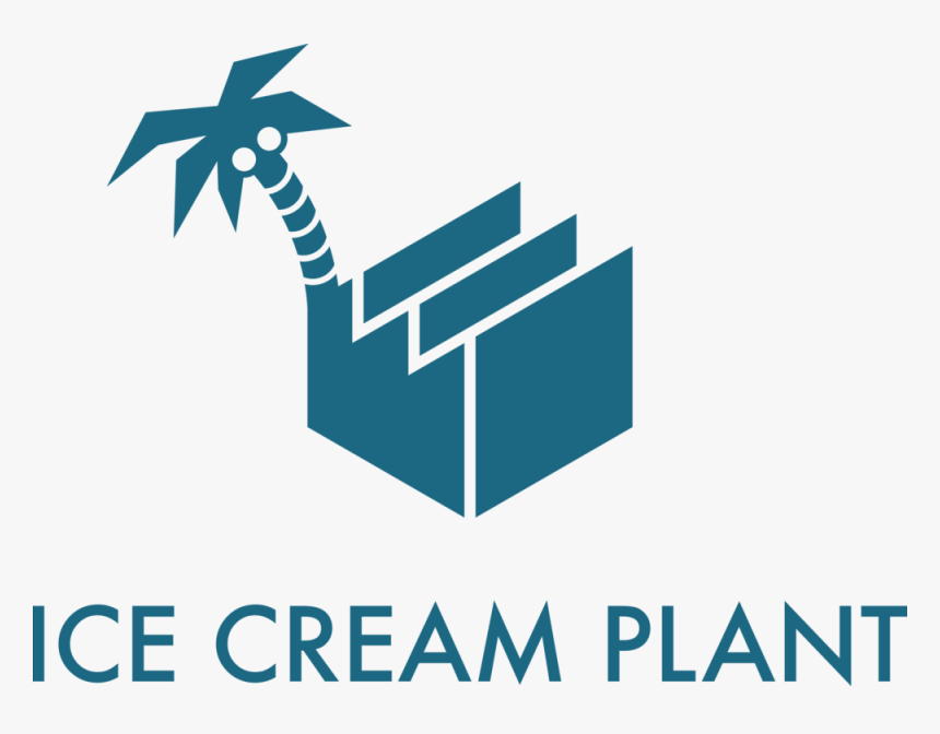Ice Cream Plant Logo Final Thin - Ice Cream Plant Detroit, HD Png Download, Free Download