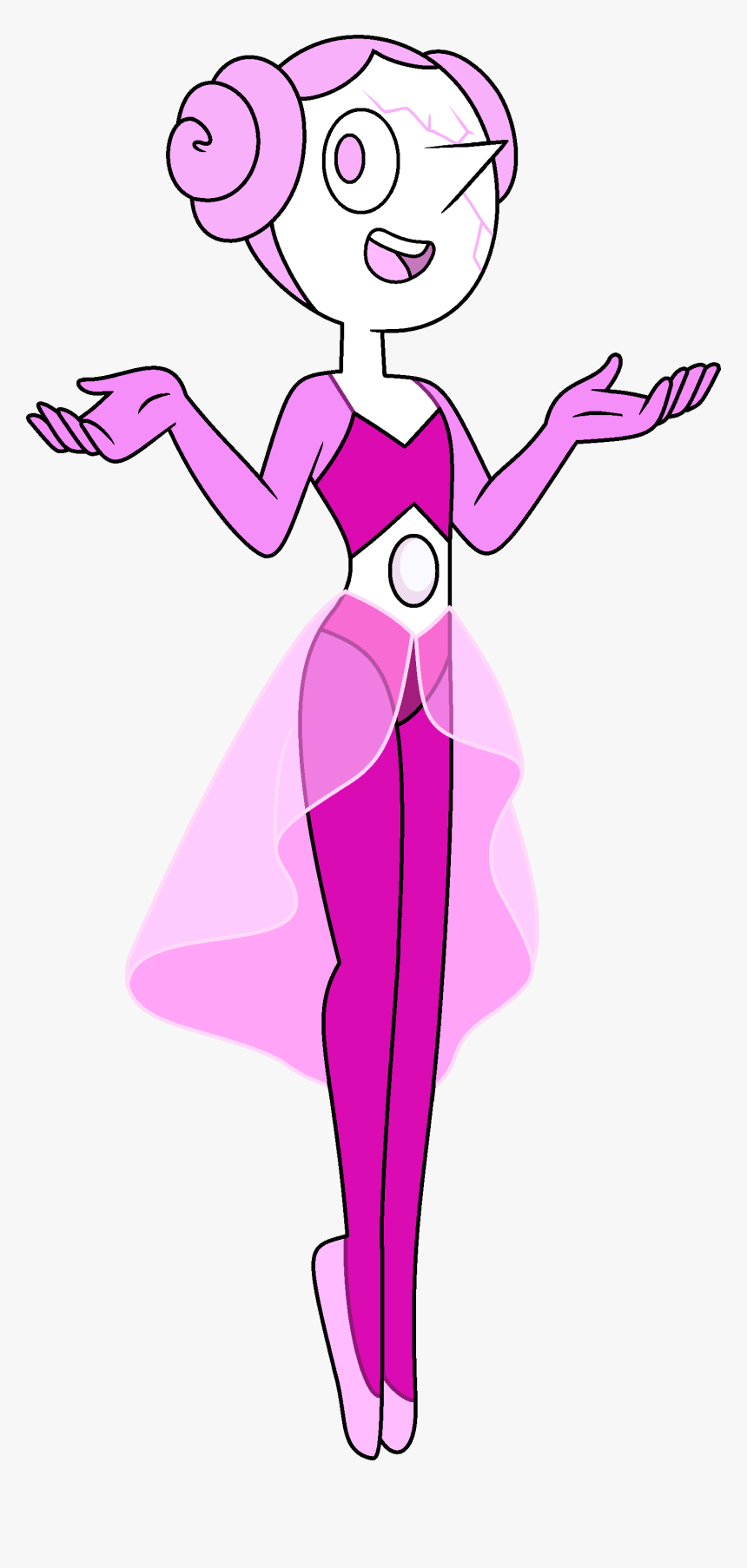 Pink Pearl Png - Pink Pearl Steven Universe, Transparent Png, Free Download