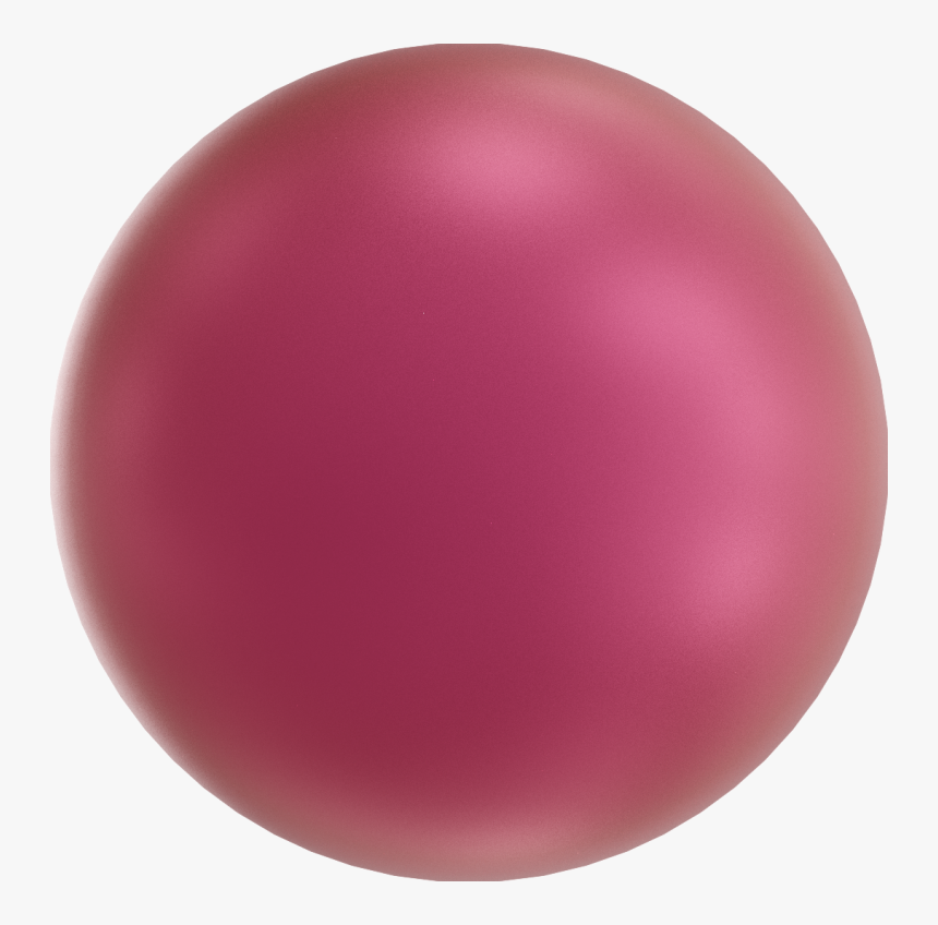 5810 Mm 8 Crystal Mulberry Pink Pearl - Sphere, HD Png Download, Free Download