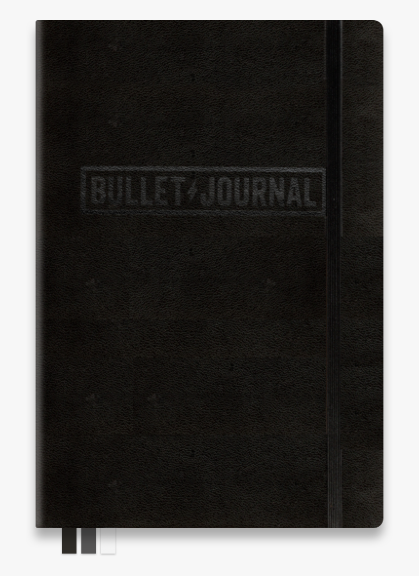 Bullet Journal Notebook Black"
 Class= - Wallet, HD Png Download, Free Download