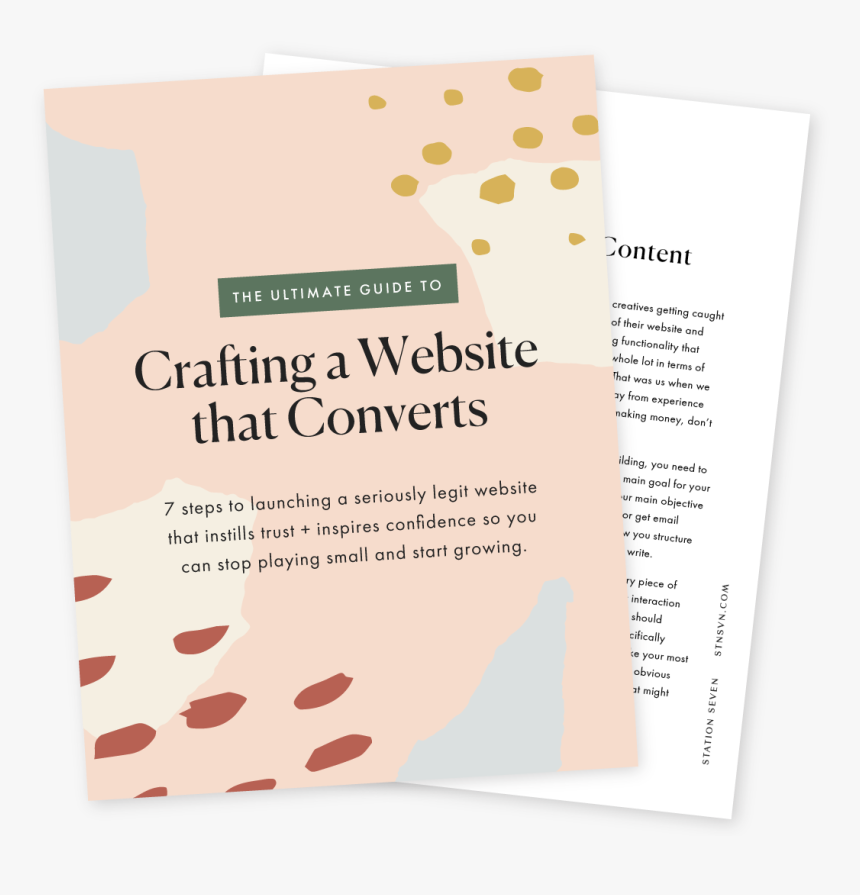 Website Strategy Guide - Brochure, HD Png Download, Free Download