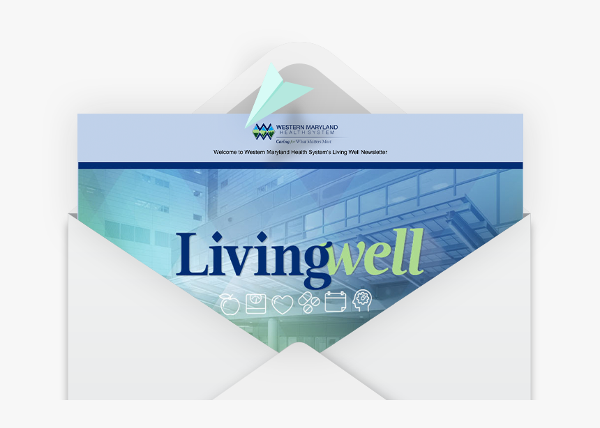 Living Well Newsletter - Graphic Design, HD Png Download, Free Download