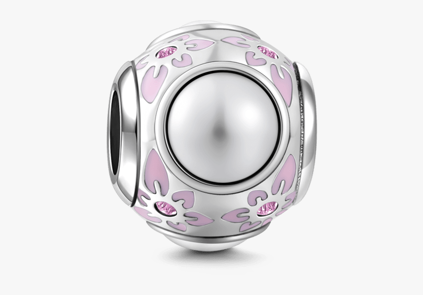 Pink Pearl Flower - Silver, HD Png Download, Free Download