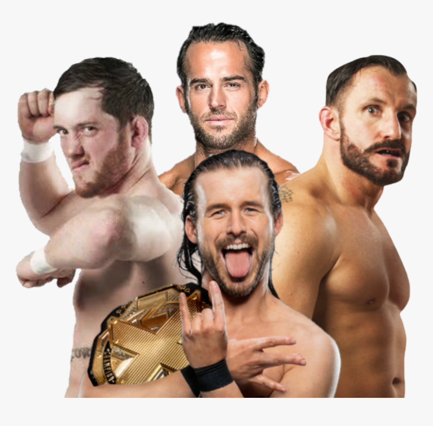 #undisputedera #wwe #nxt #adamcole #bobbyfish #kyleoreily - Adam Cole With Nxt Championship, HD Png Download, Free Download