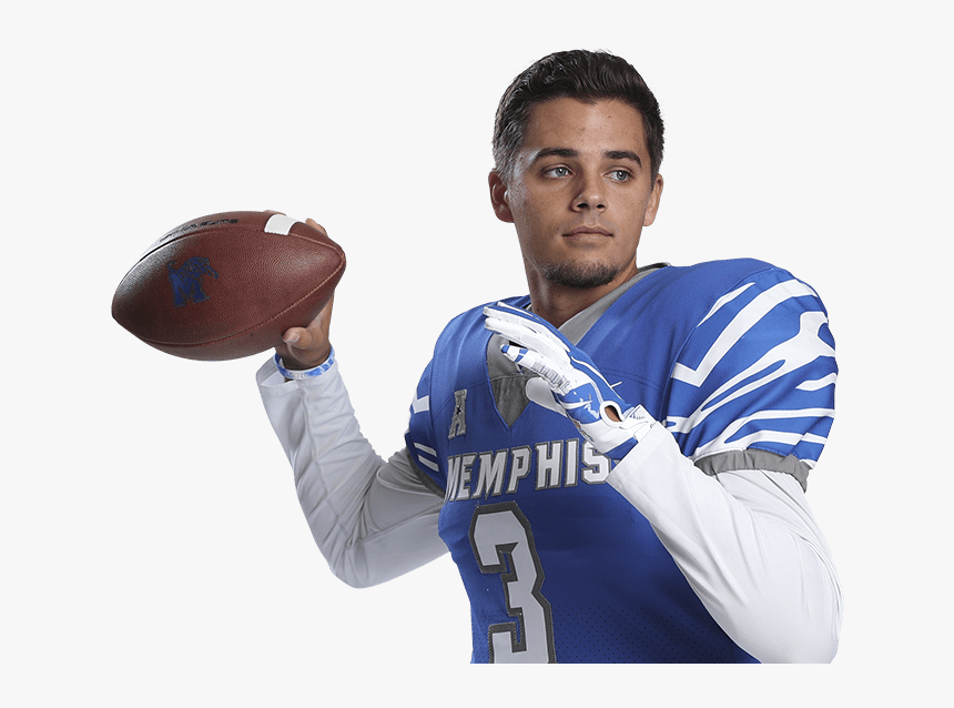 Quarterback Memphis 2019 Brady White, HD Png Download, Free Download