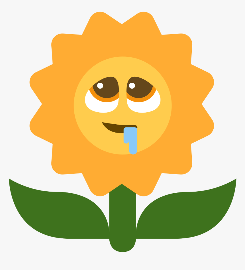 Flower Emoji Twitter, HD Png Download, Free Download