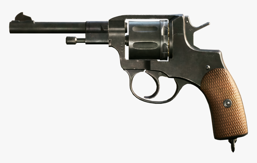 Battlefield Wiki - Nagant Revolver Png, Transparent Png, Free Download