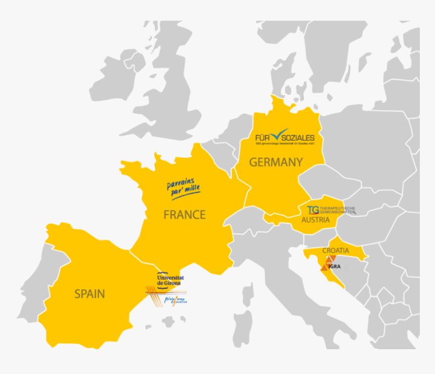 Mapafinal - Europe Map Silhouette, HD Png Download, Free Download
